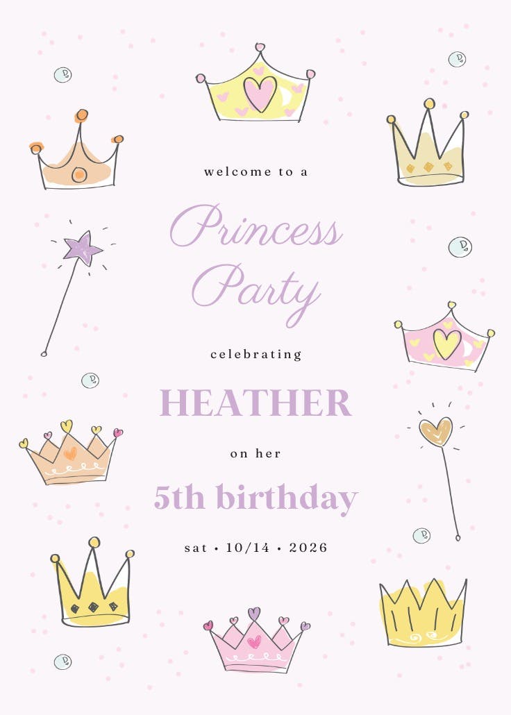 Court celebration - birthday poster