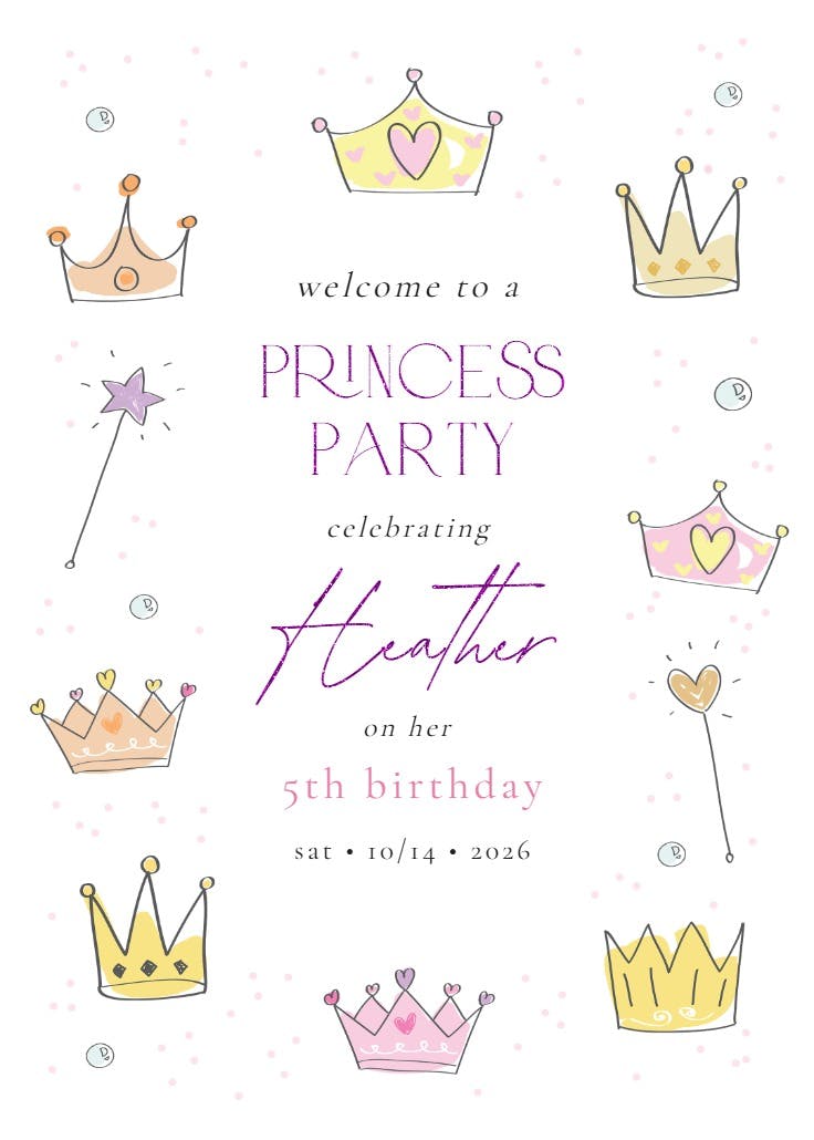 Court celebration - birthday poster