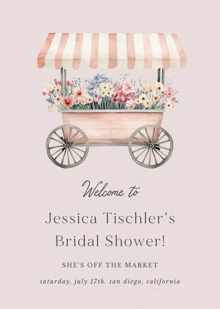 Fresh off the market - póster de evento