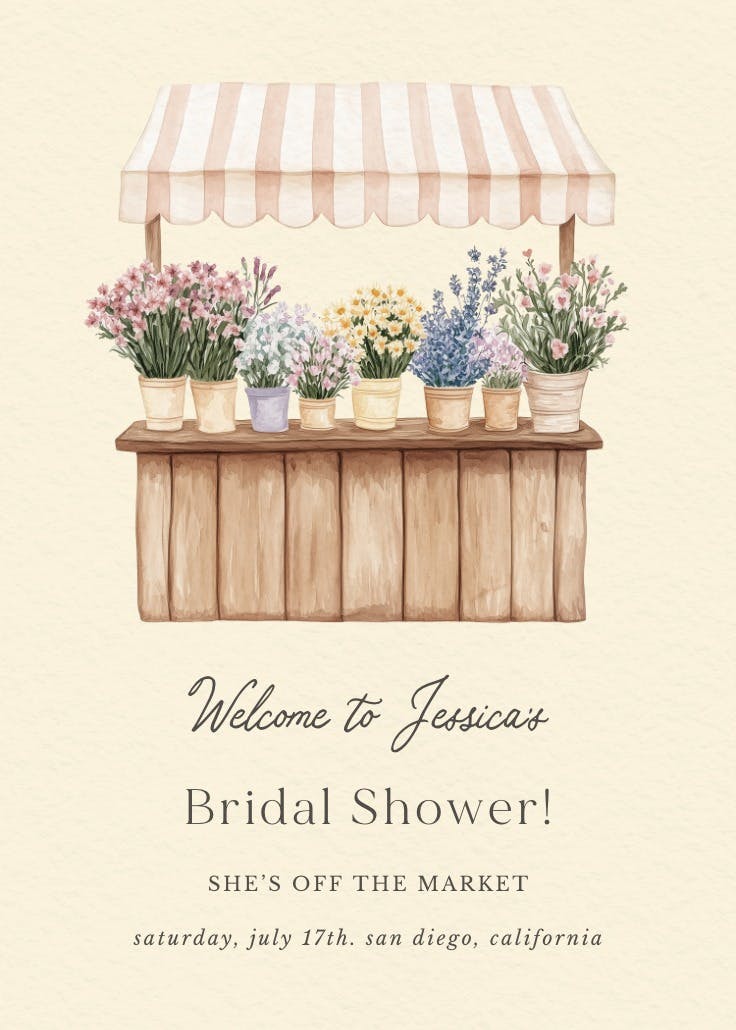 Fresh off the market - póster de evento