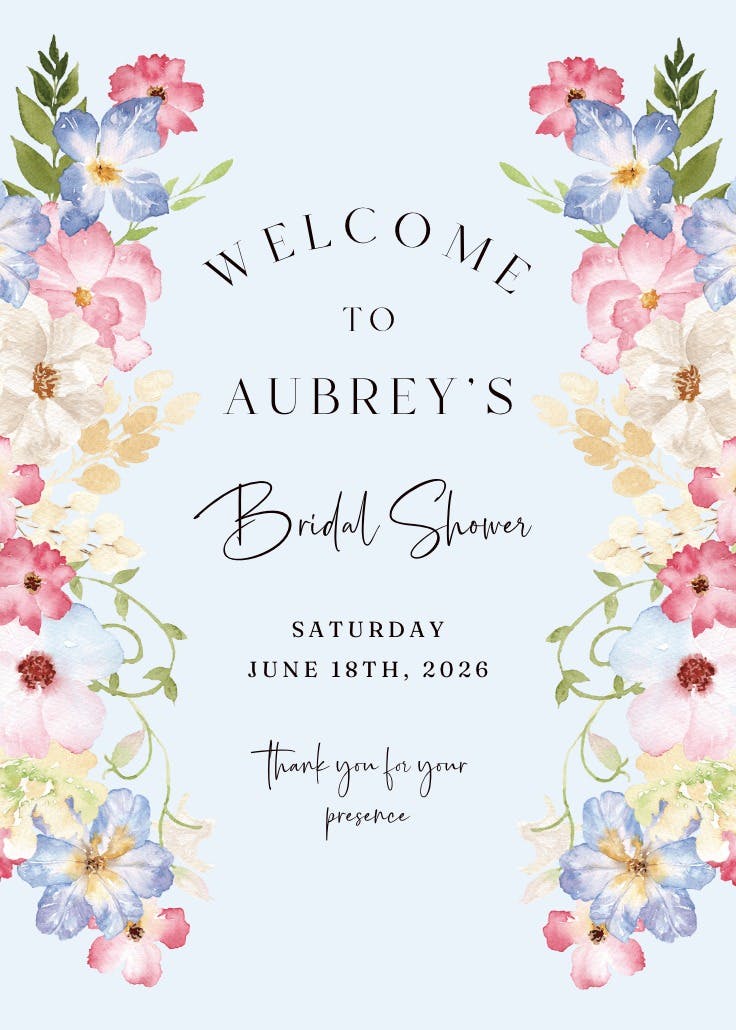 Spring fairy flower - póster de evento