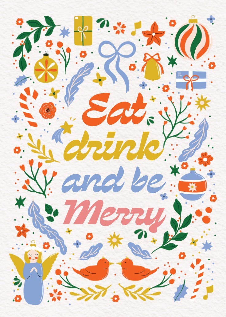 Merry moments - events poster