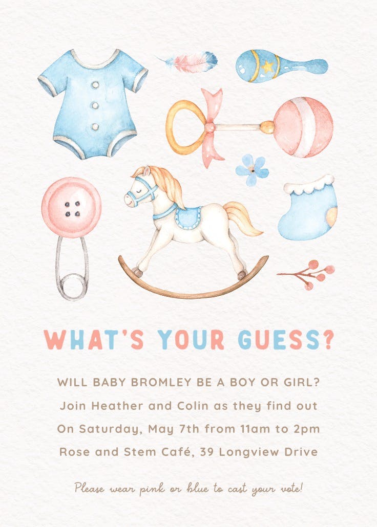 What's your guess - events poster