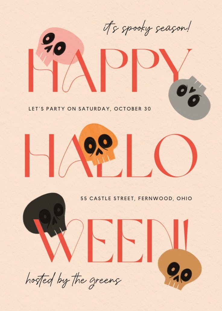 The halloween times - halloween poster