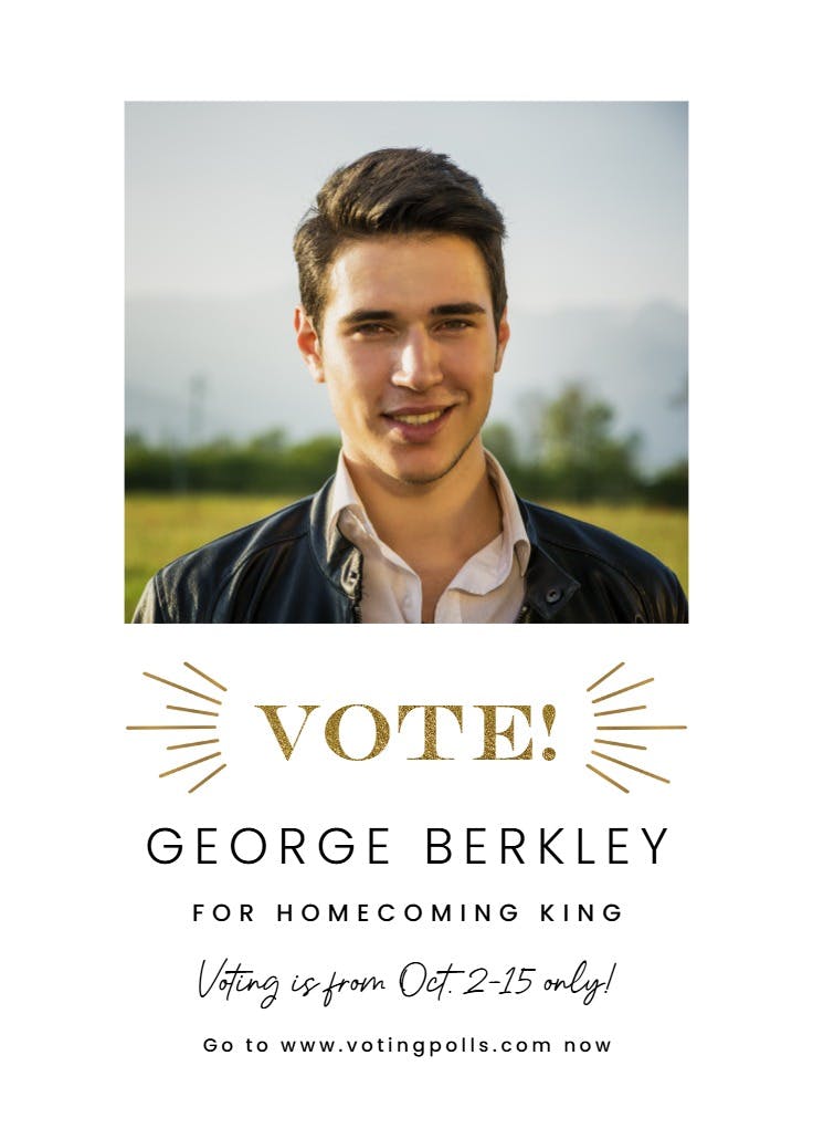 Big homecoming - events poster