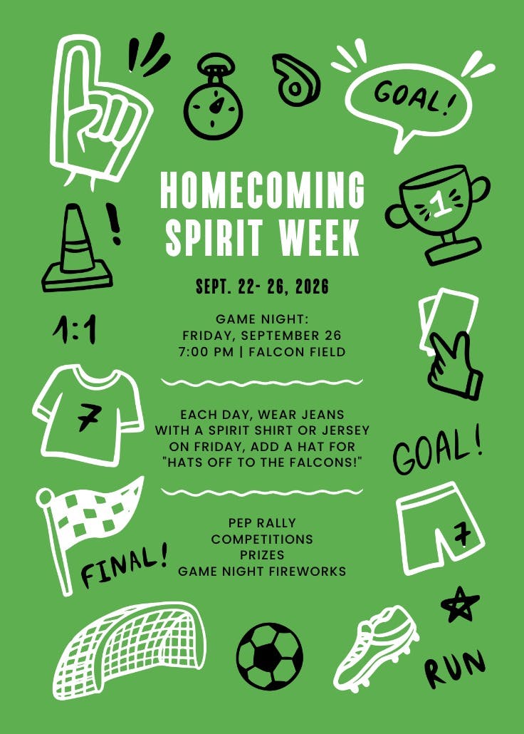 Match of the year - events poster