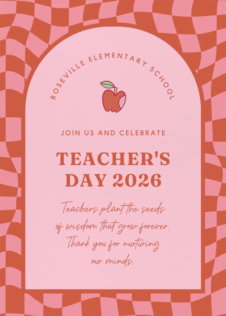 Smart teacher - events poster