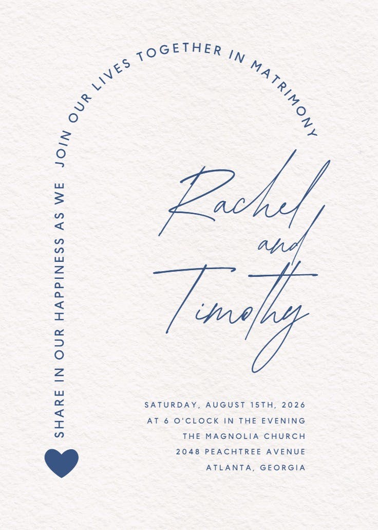 Framed in faith - wedding poster