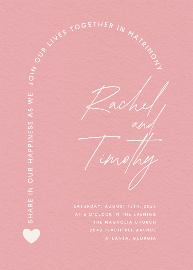 Framed in faith - wedding poster