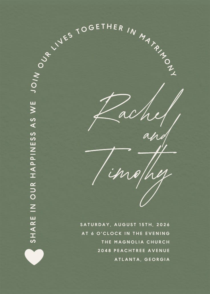 Framed in faith - wedding poster