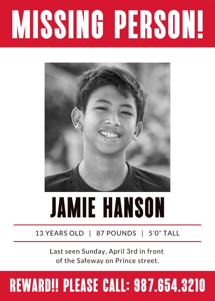 Line stack - missing poster