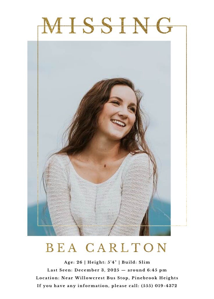 Lux photo frame - missing poster