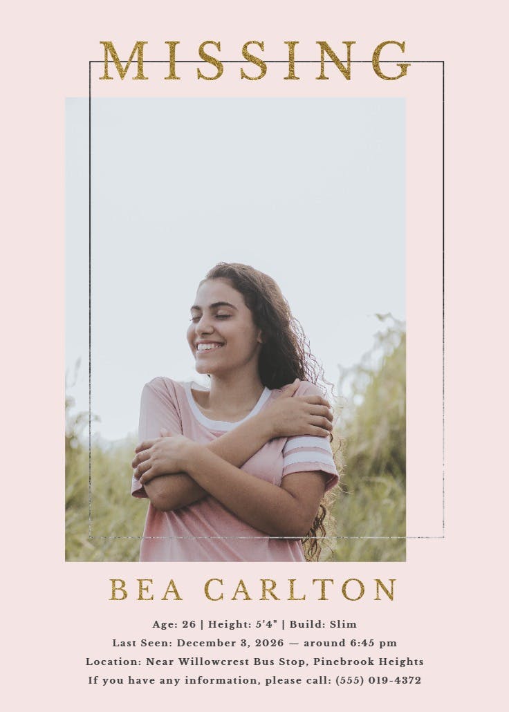 Lux photo frame - missing poster