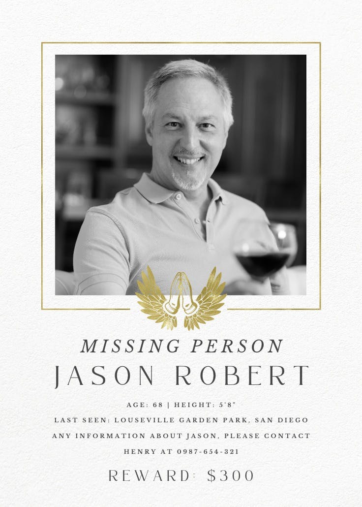 Simple frame - missing poster