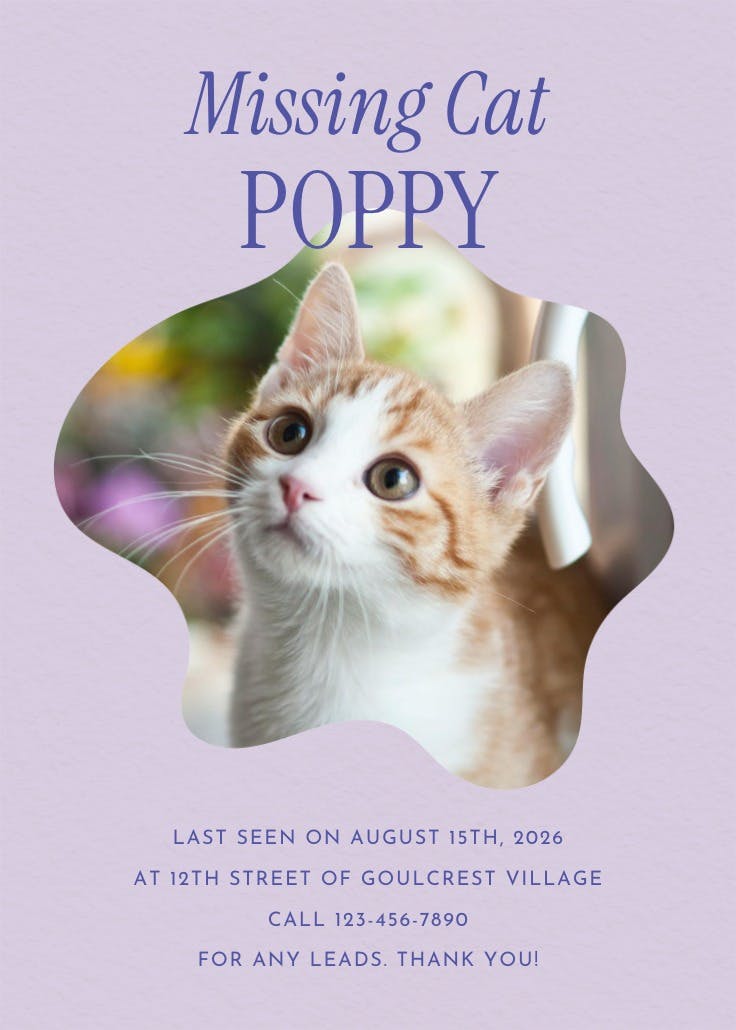 You should return - missing poster