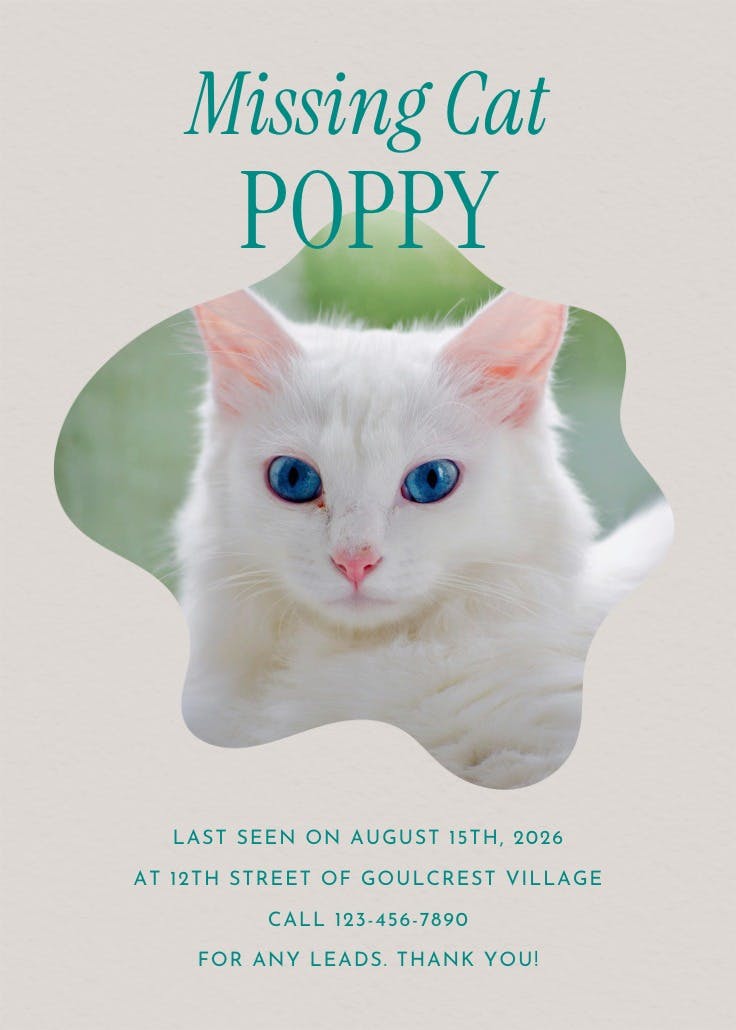 You should return - missing poster