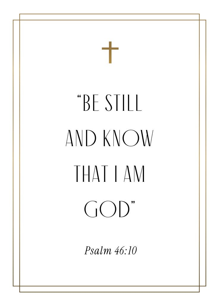 Simple baptism - slogan poster