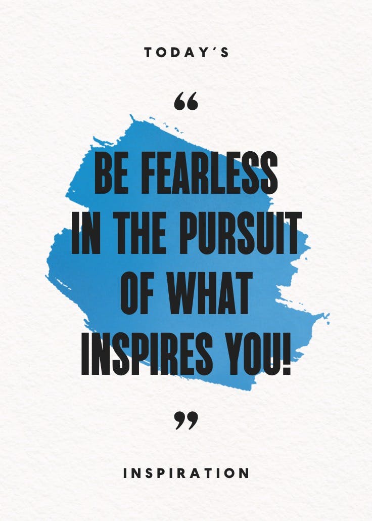 Quoted - slogan poster