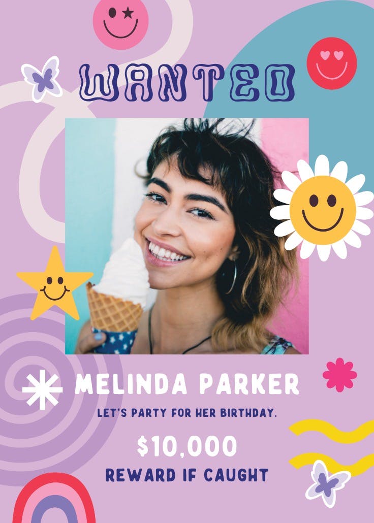 Reward for fun times - wanted poster