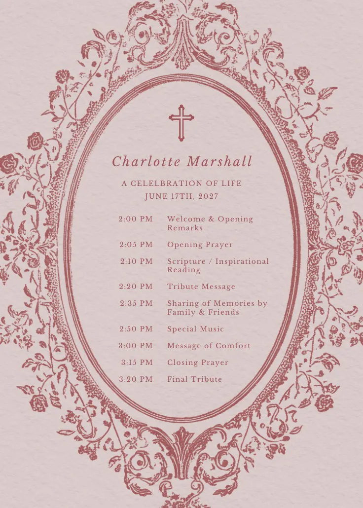 Baroque blooms – programme