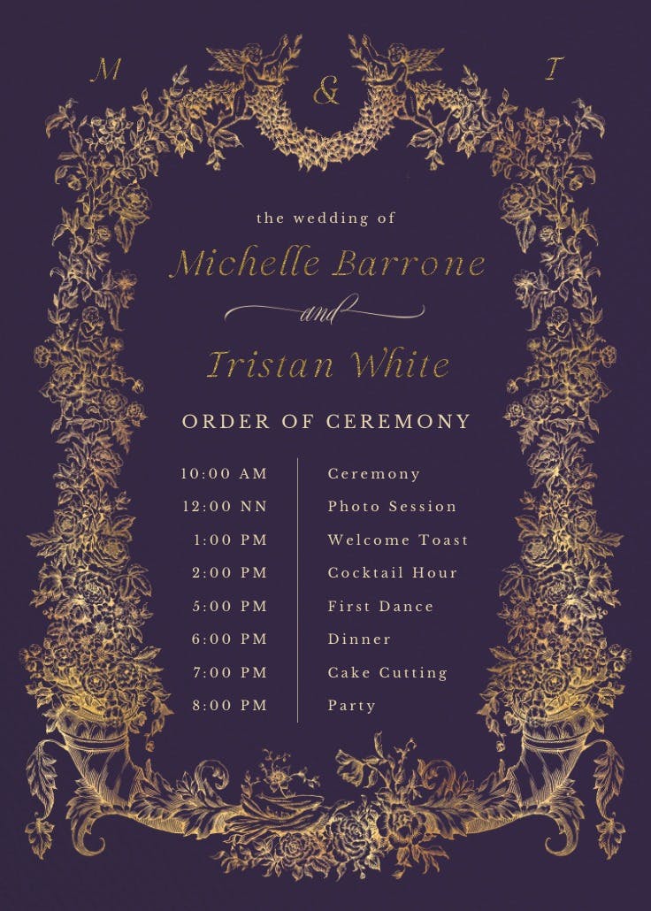 Baroque blooms - สูจิบัตร