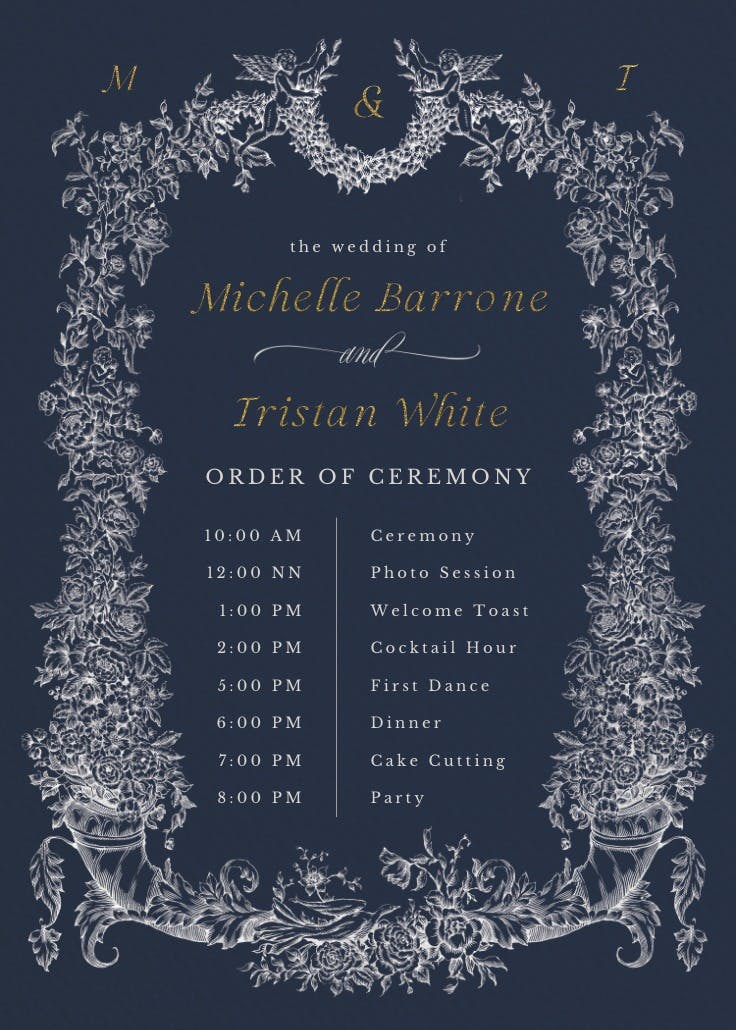 Baroque blooms - สูจิบัตร