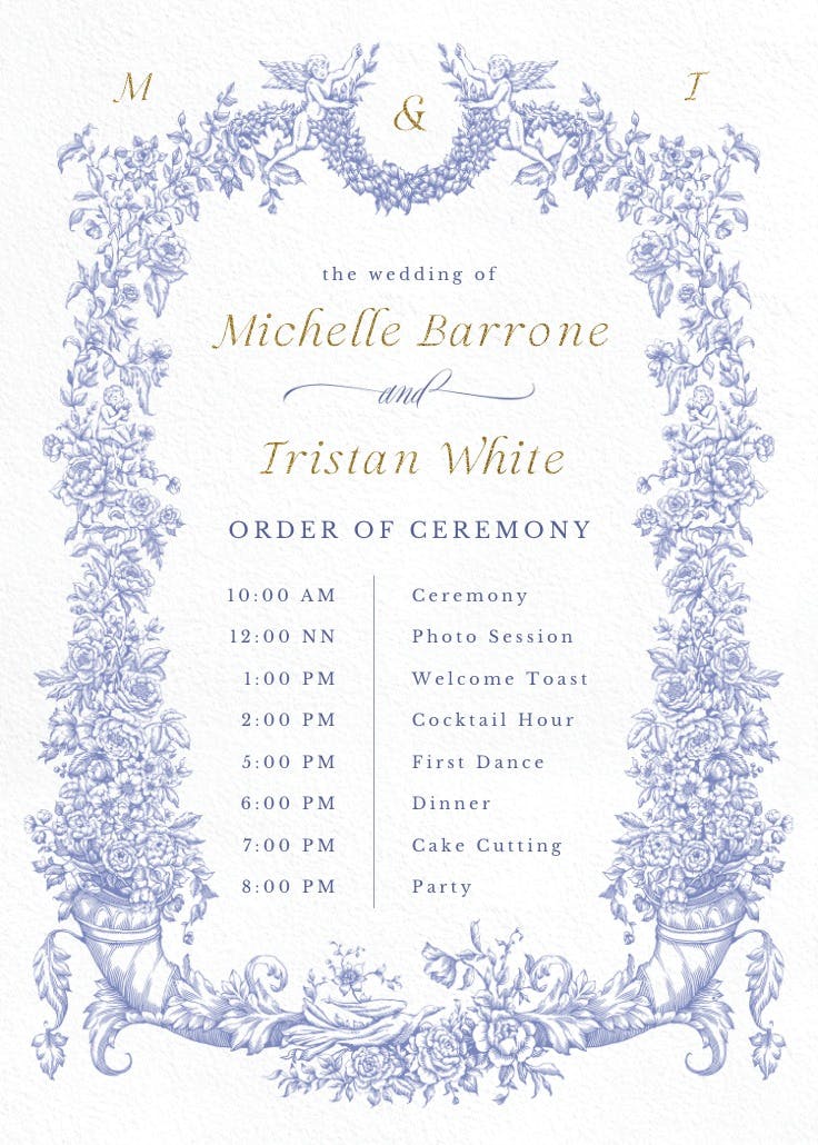 Baroque blooms – programa