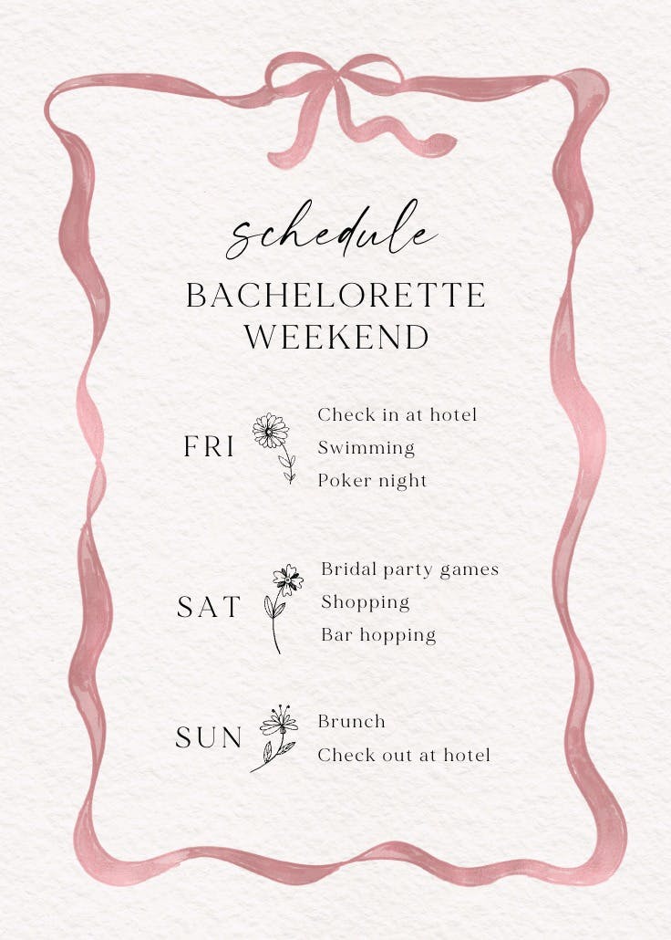 Programa de delicate ribbon