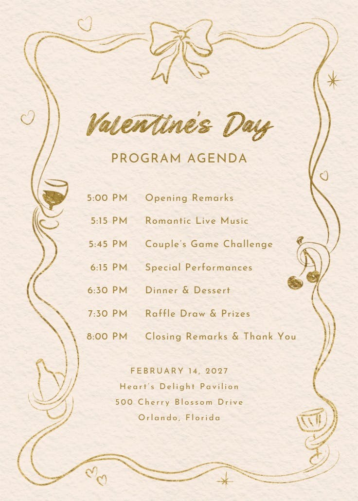 Framed in love - programma