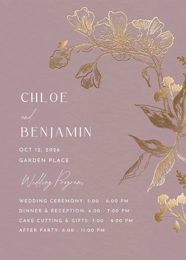 Programa de golden orchid