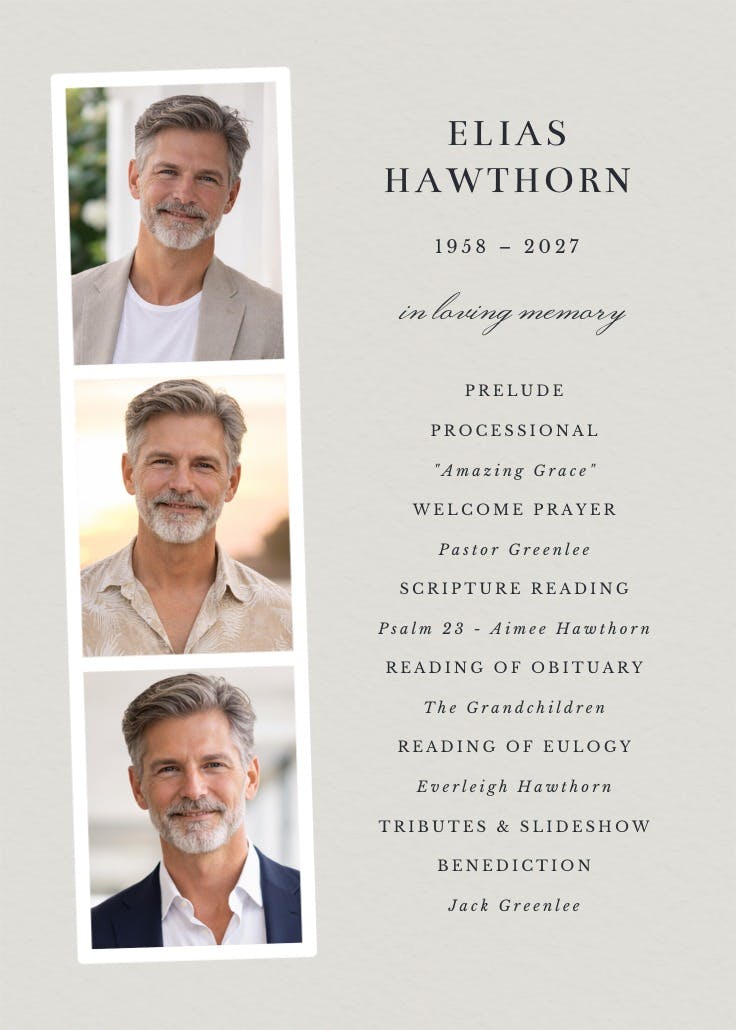 Photostrip - สูจิบัตร