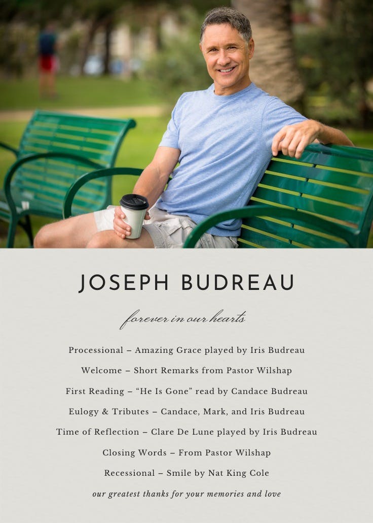 Simple memories – programma