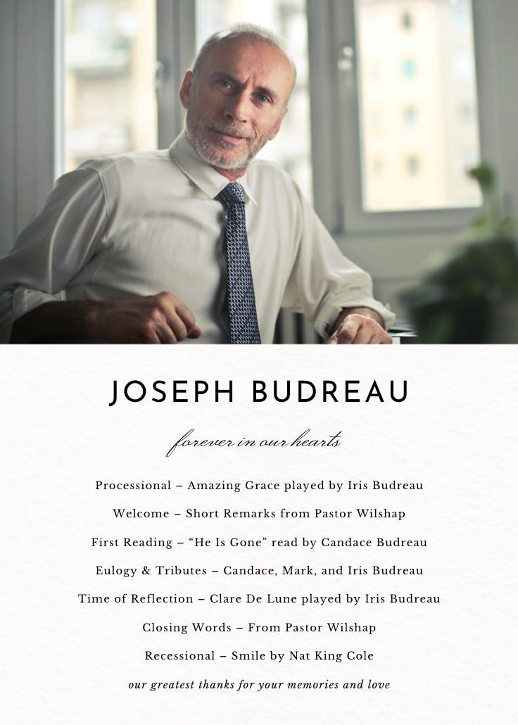 Simple memories – programma