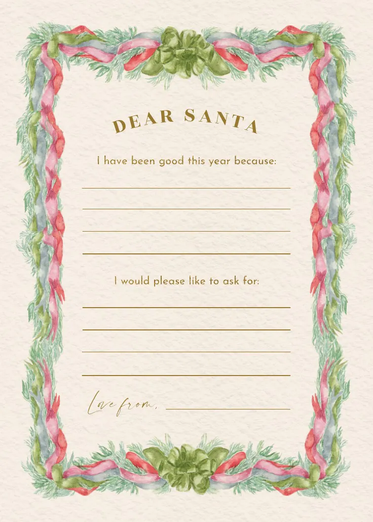 Festive folly - จดหมายซานต้า