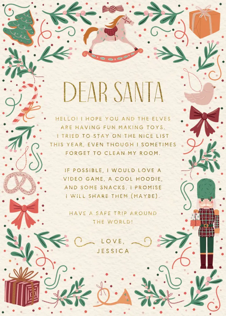 Joyful hearts - จดหมายซานต้า