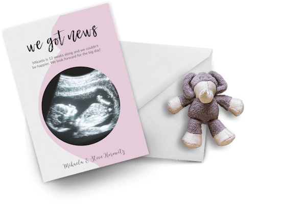 Download Pregnancy Announcement Templates (Free) | Greetings Island